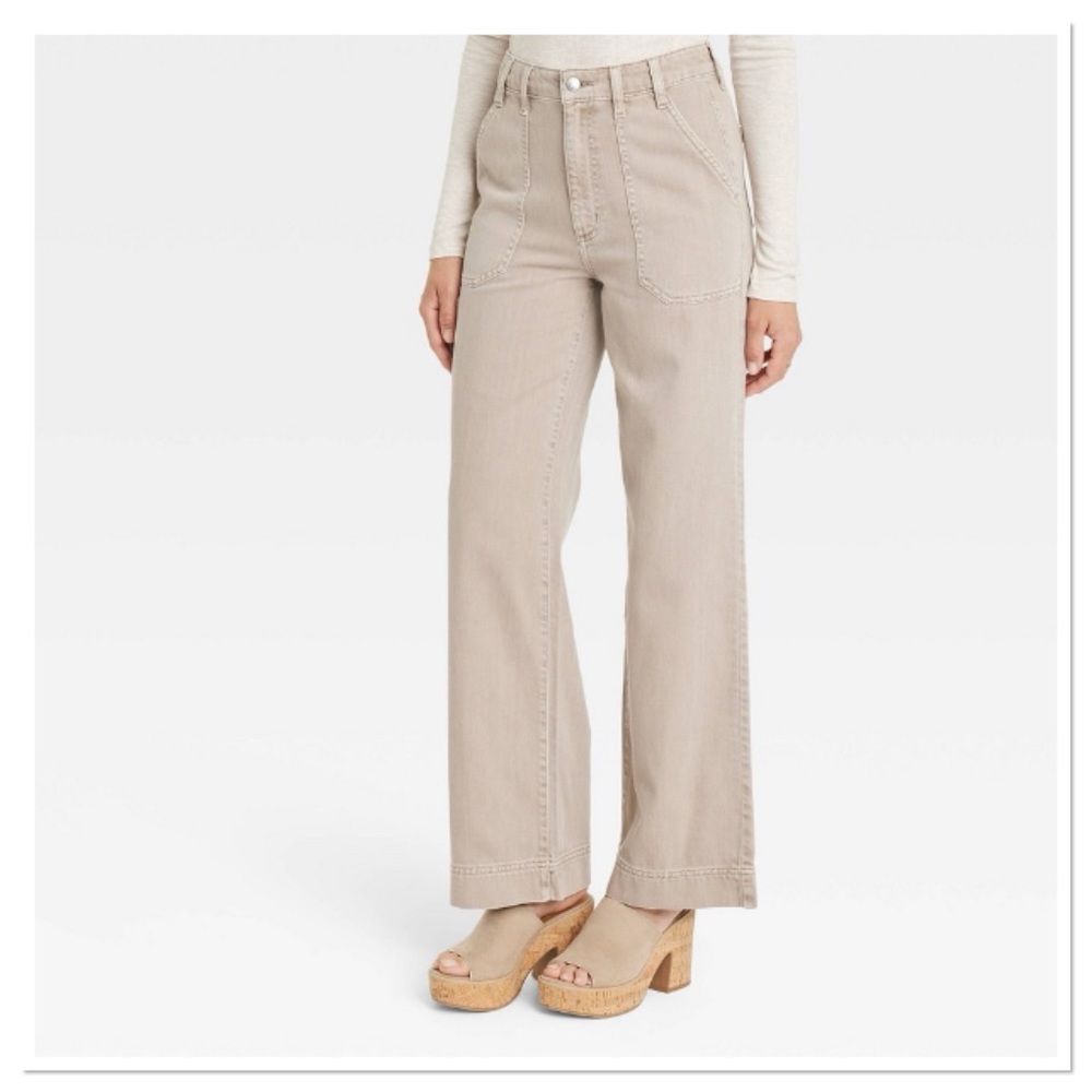 Women’s High-Rise Wide Leg Jeans Universal Thread